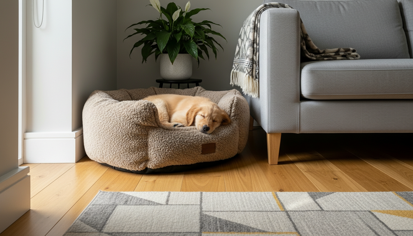 Neutral-Toned Pet Loungers